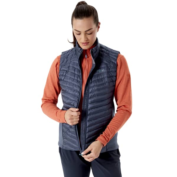 Doudoune randonnée RAB CIRRUS FLEX 2.0 VEST WMNS STEEL