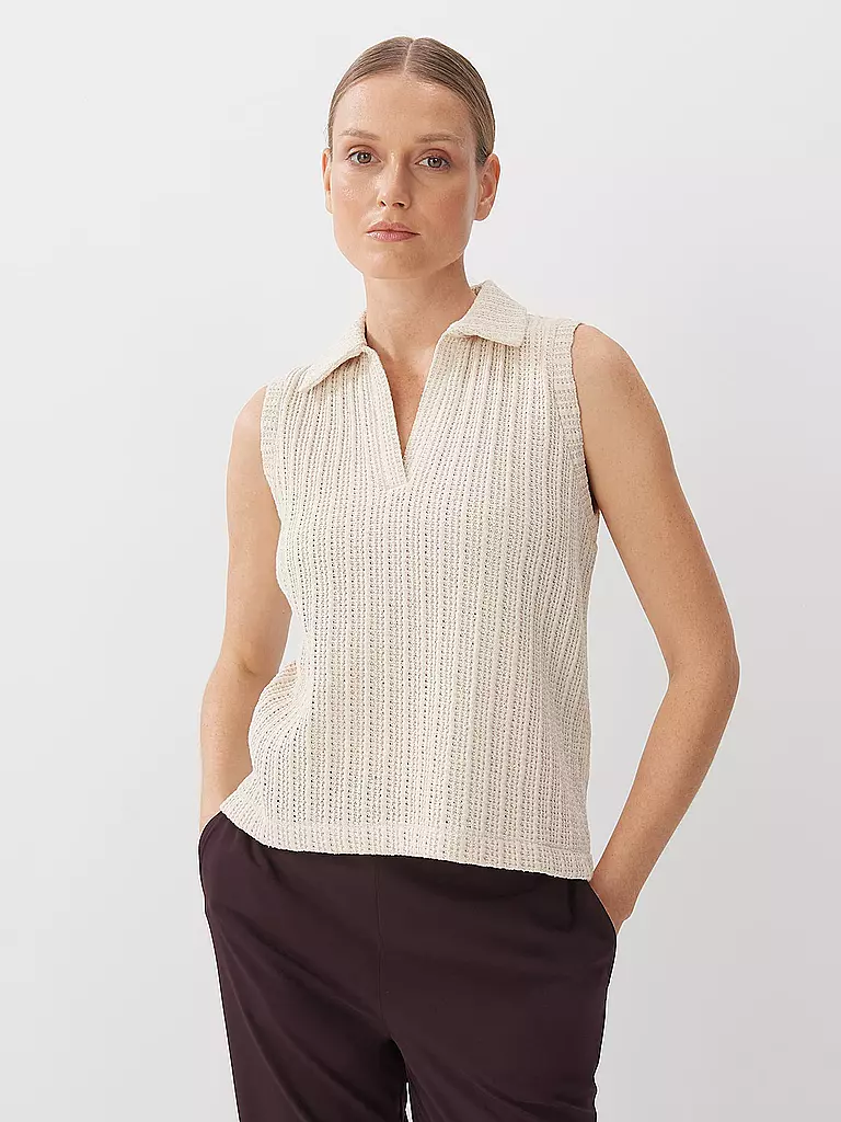 SOMEDAY Poloshirt KAMAKA creme