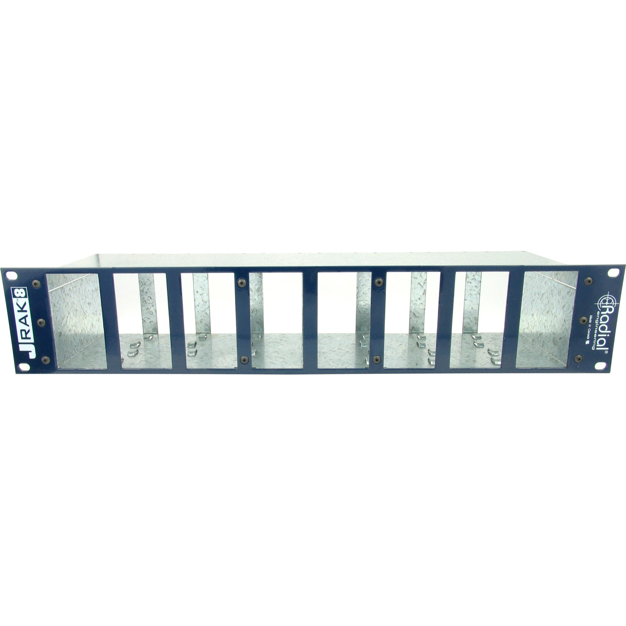 Radial J-RAK 8 rackmount 2RU voor 8 Radial DI boxes
