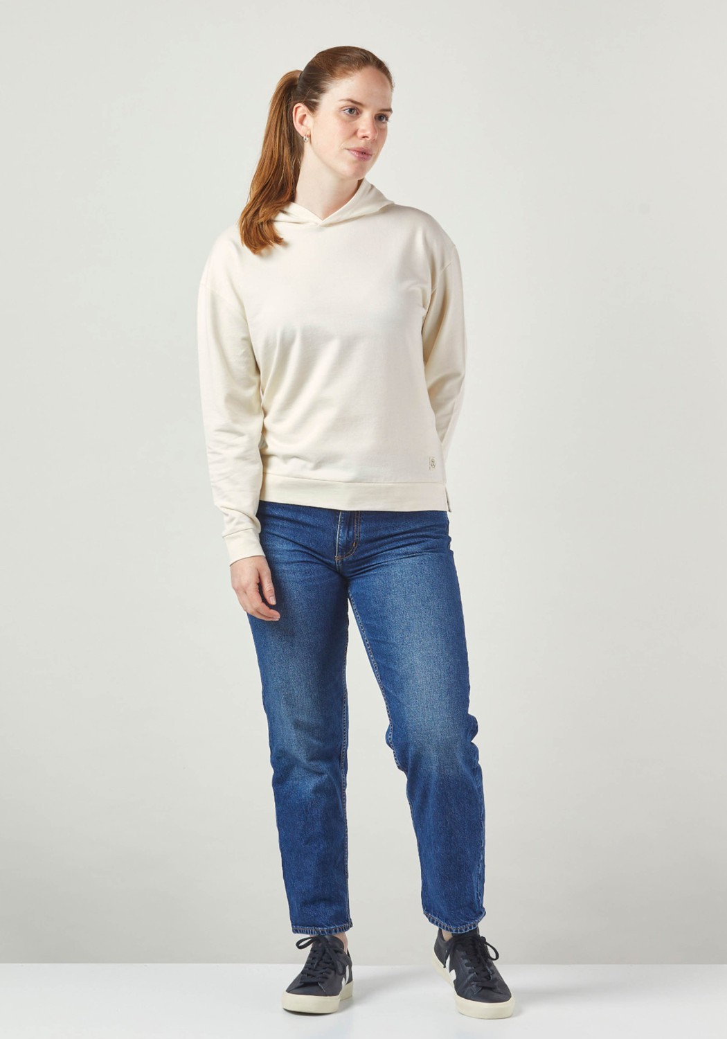 WE ARE ZRCL Damen-Hoodie Mava Basic Natural