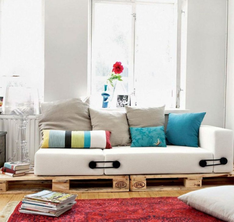 Kartell Trix poef oranje