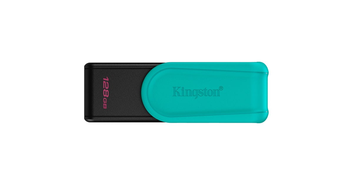 KingstonDataTraveler Exodia S 128 GB usb-stick  (Zwart/lichtblauw, DTXS/128GB)