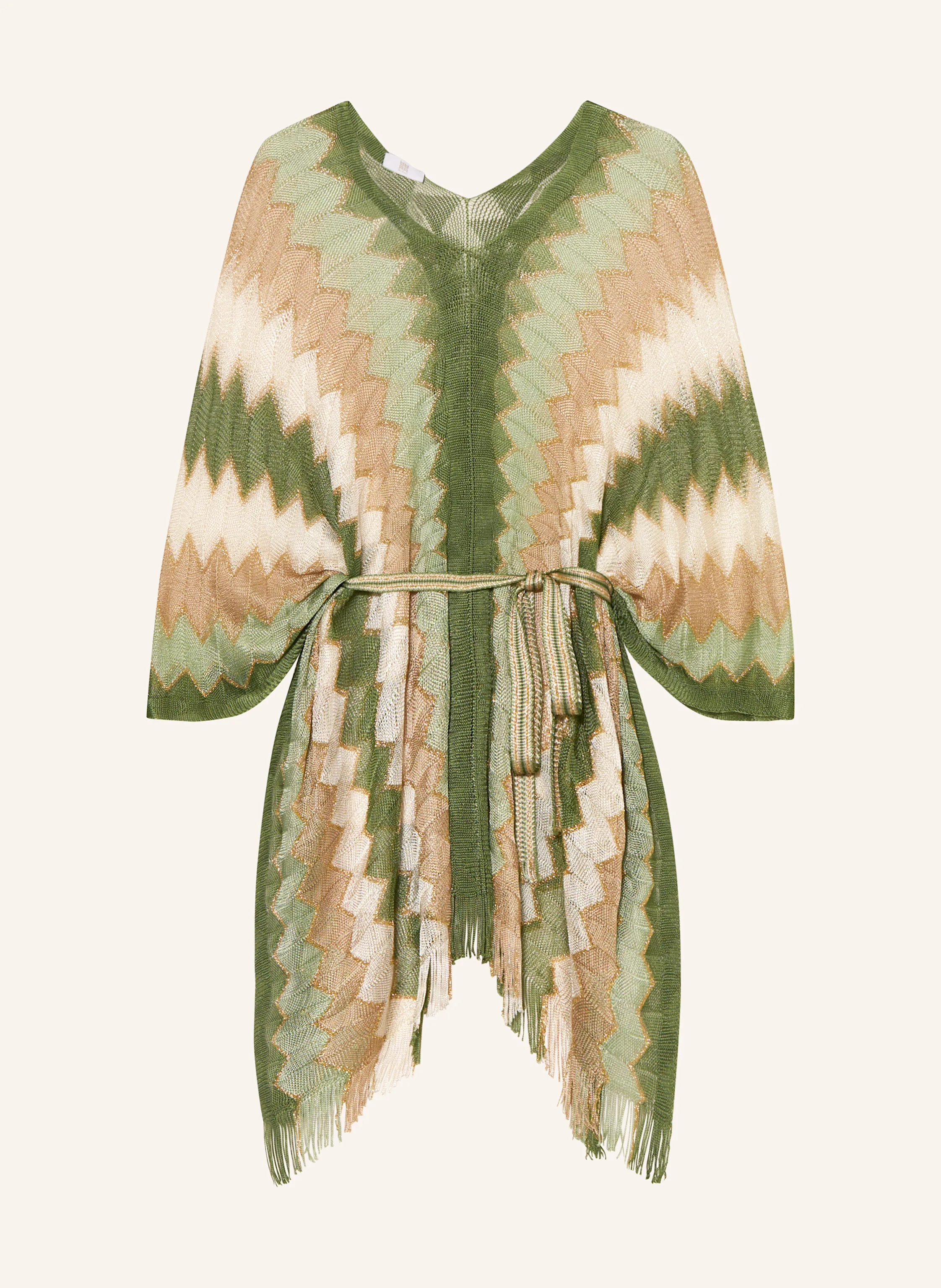 RIANI Poncho mit Glitzergarn