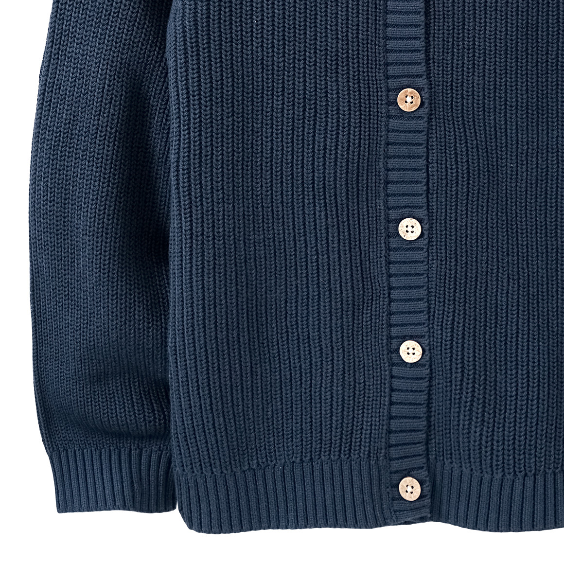 Topolino Pure Collection Kinder Strickjacke aus Bio-Baumwolle dunkelblau