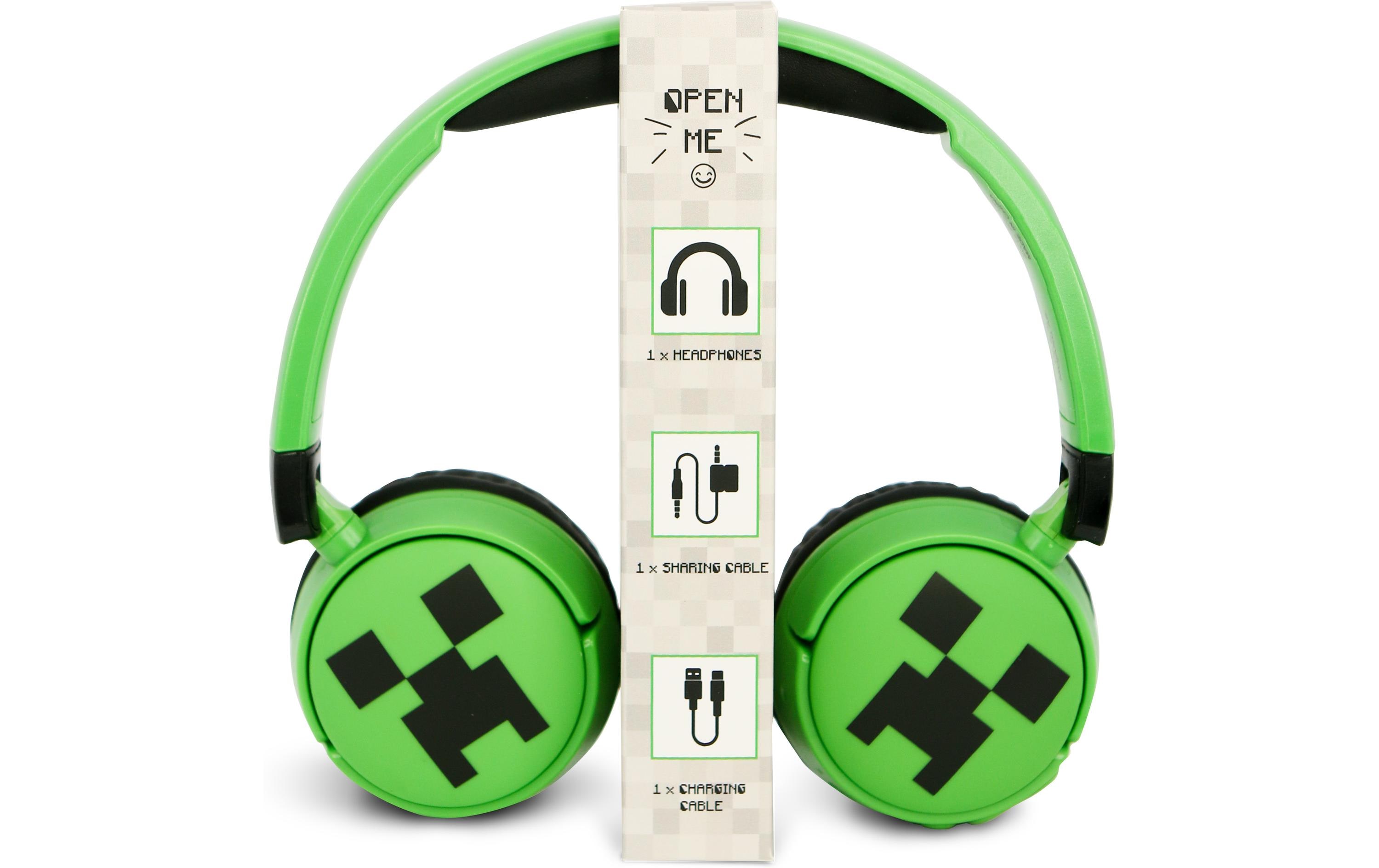 Minecraft Creeper Kabellose Kopfhörer für KinderBluethooth Kopfhörer