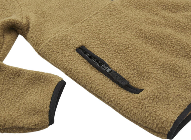 MCKINLEY Hasvik Pile fleece anorak Brun