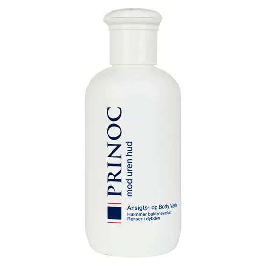 Prinoc Ansigts & Body Vask Uren Hud - 200 ml.