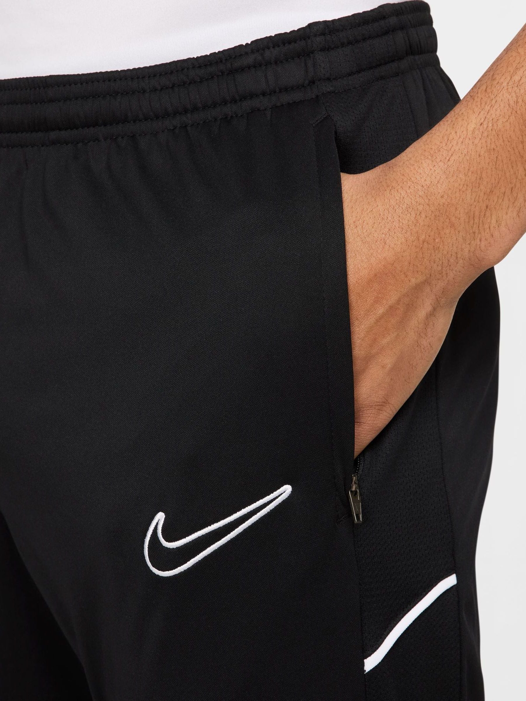 Zwart - Nike Academy Drifit trainingsjoggingbroek