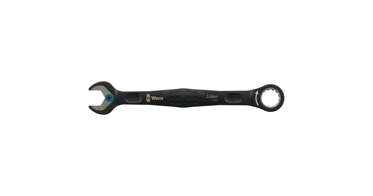 Wera6000 Joker Black Edition 11 set 1 steek-ringratelsleutelset, 11‑delig moersleutel  (Zwart)