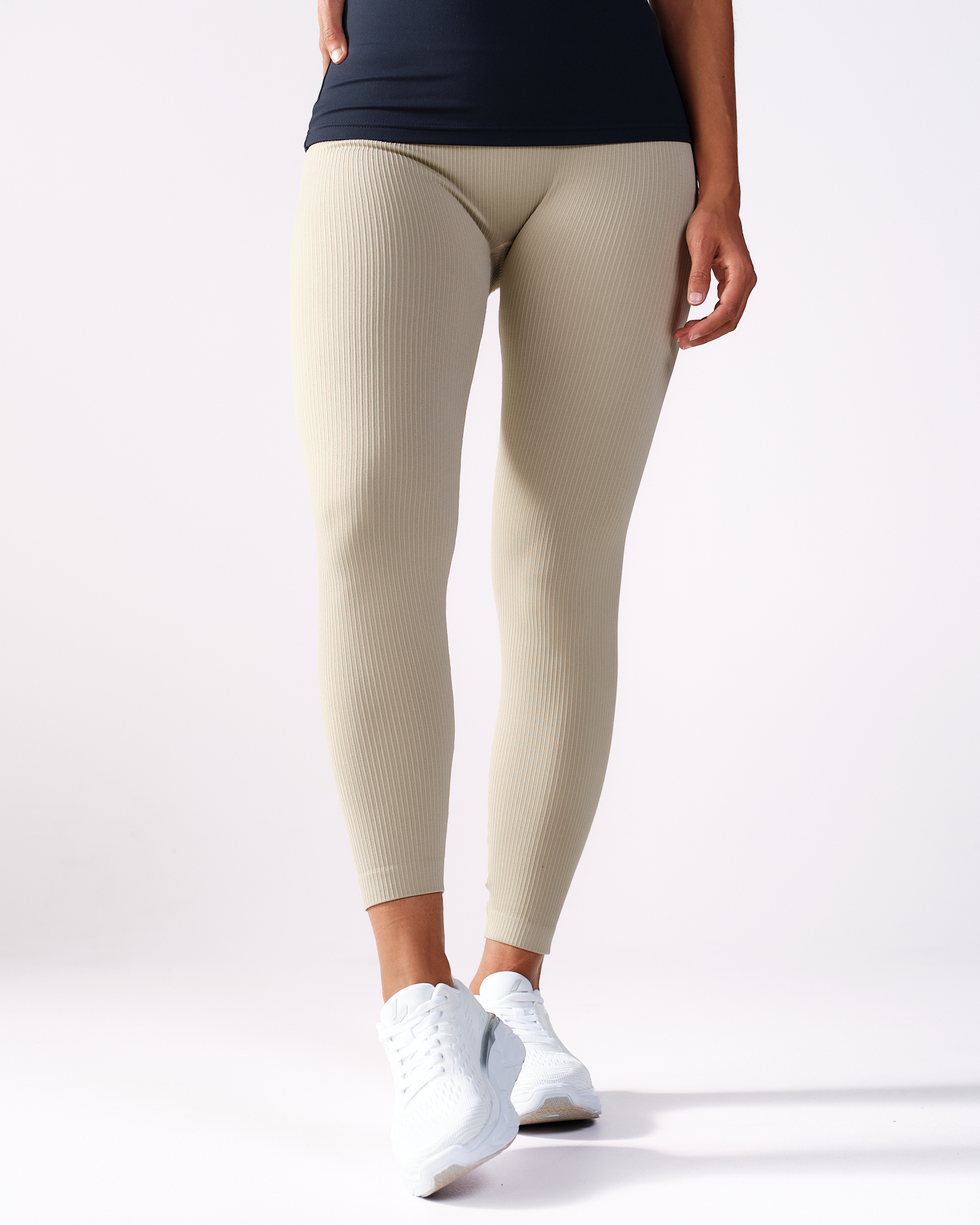 LEVITY Rib Tights Green