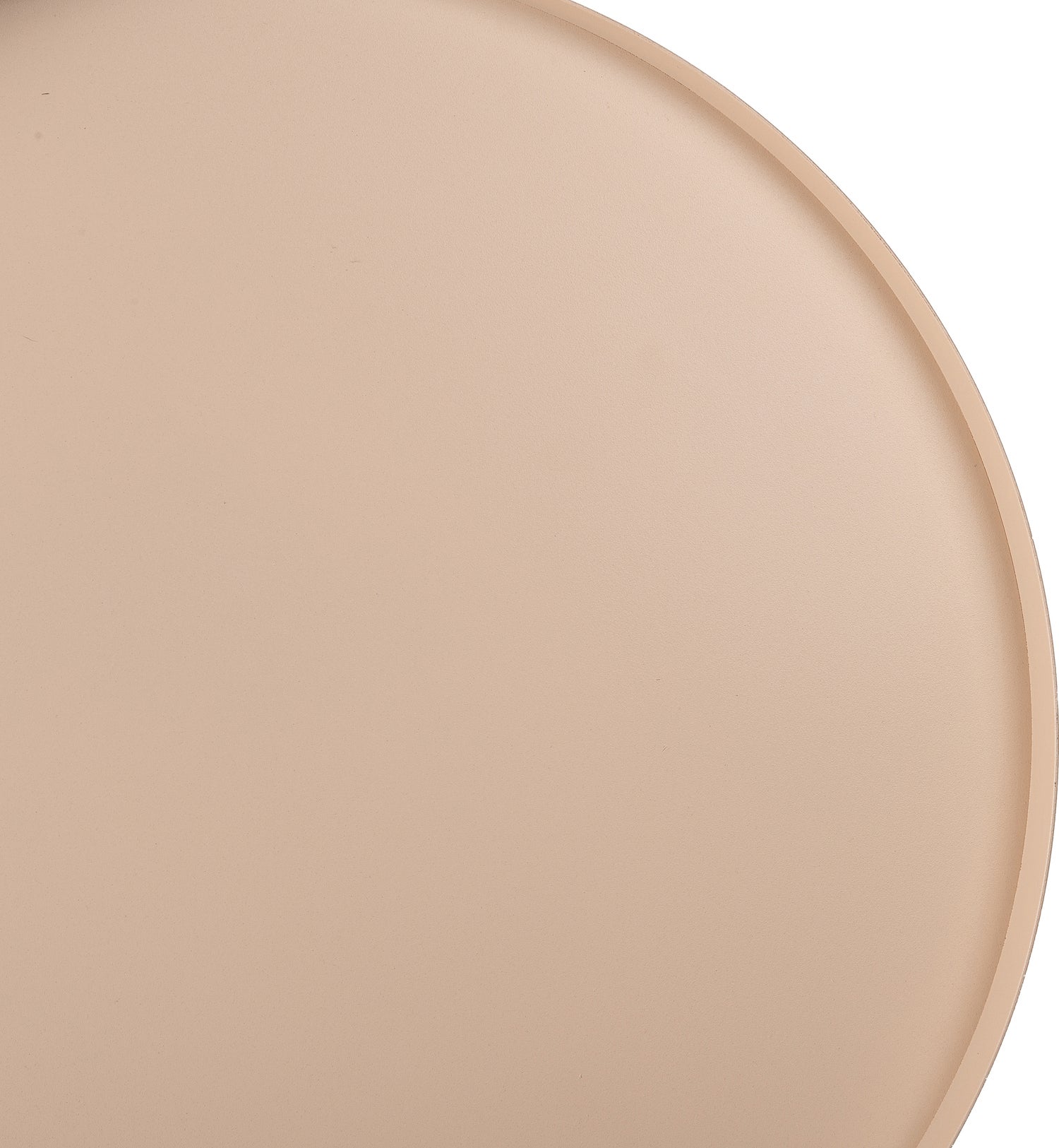 Intratuin bijzettafel Nomi beige D 40 H 52 cm