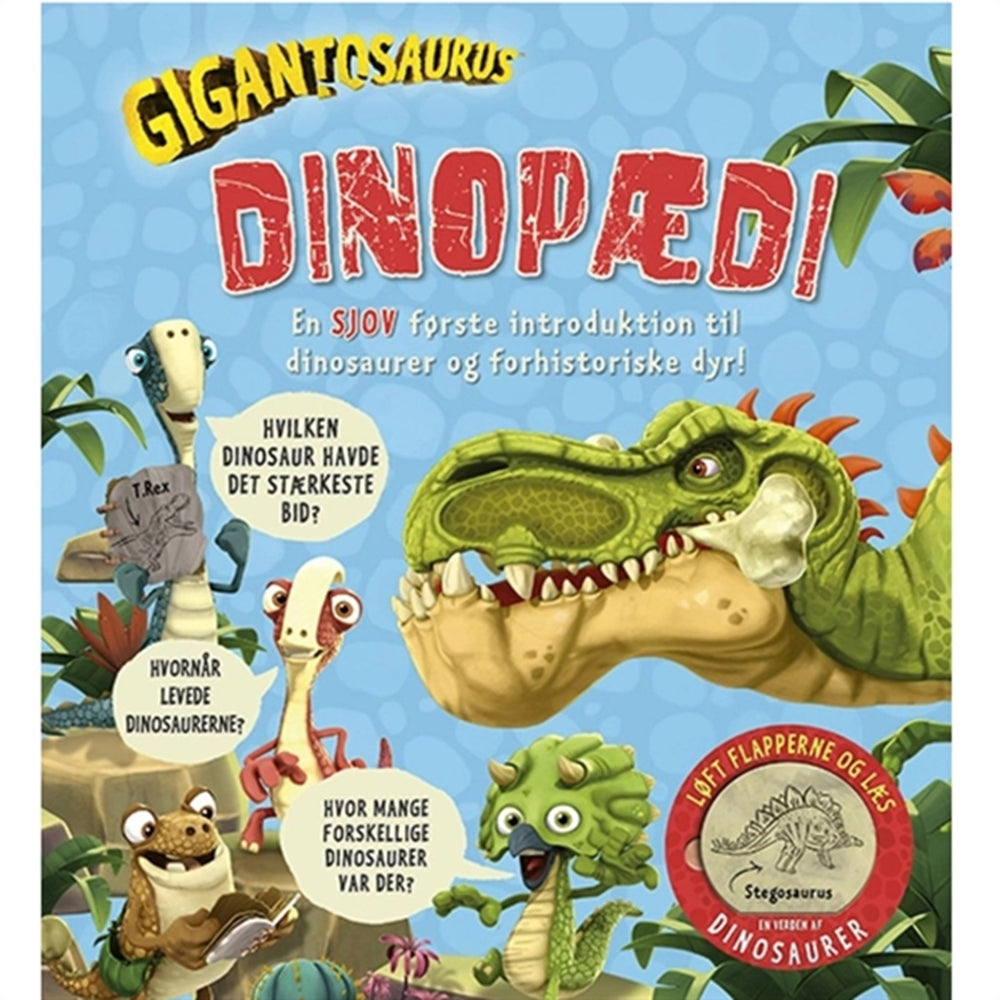 Gigantosaurus - Dinopædi (Børneleksikon med Flapper)