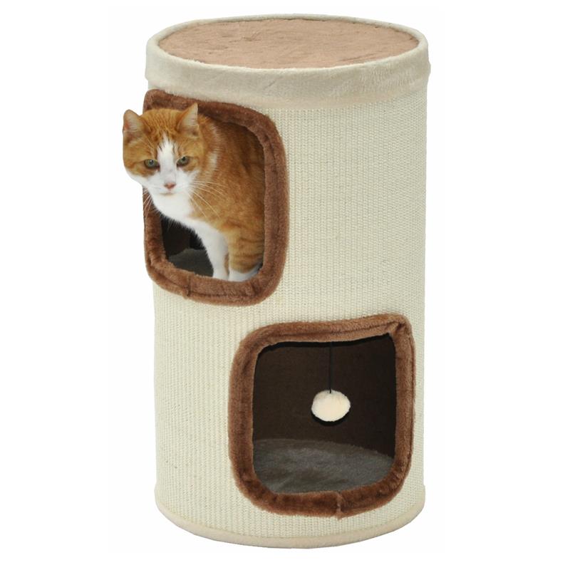 Nanook Kratztonne Tom Beige Braun 70 cm