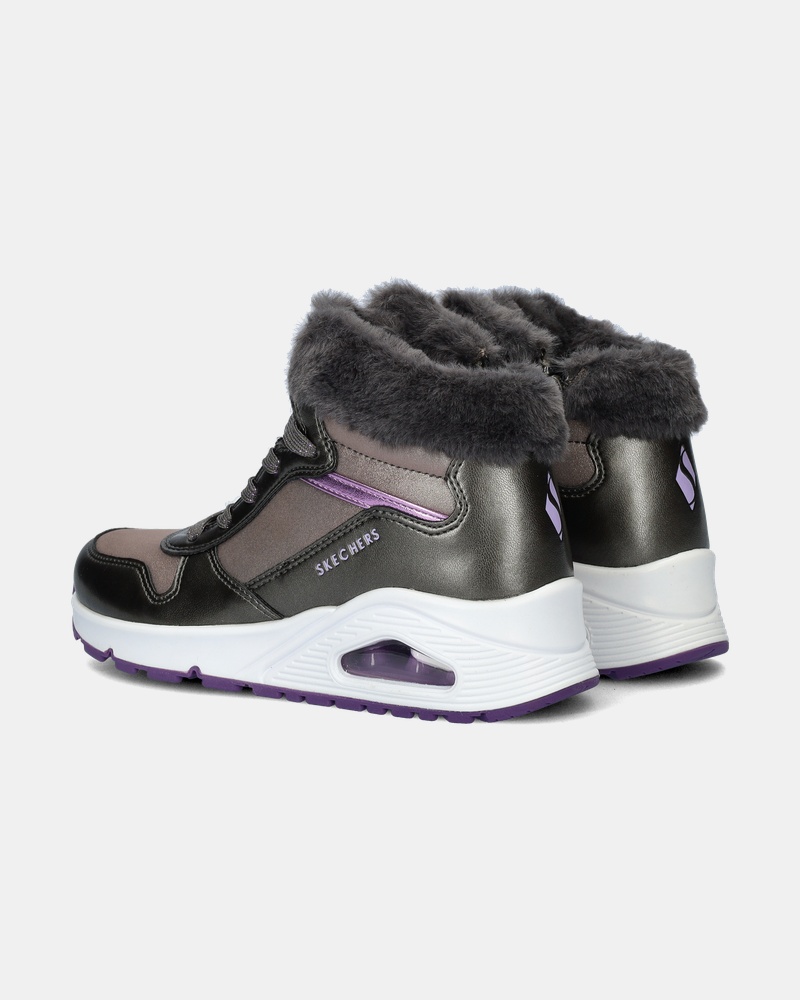 Skechers Uno Hoge sneakers  - zilver