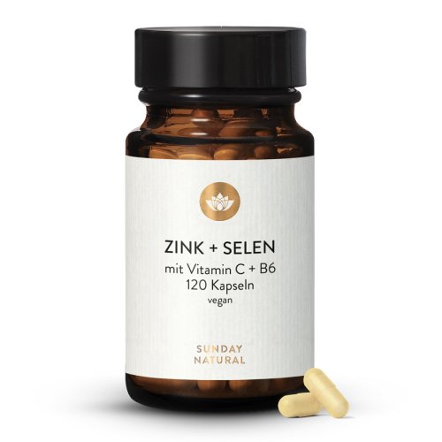 Sunday Natural Products  Zink & Selen Plus Kofaktoren