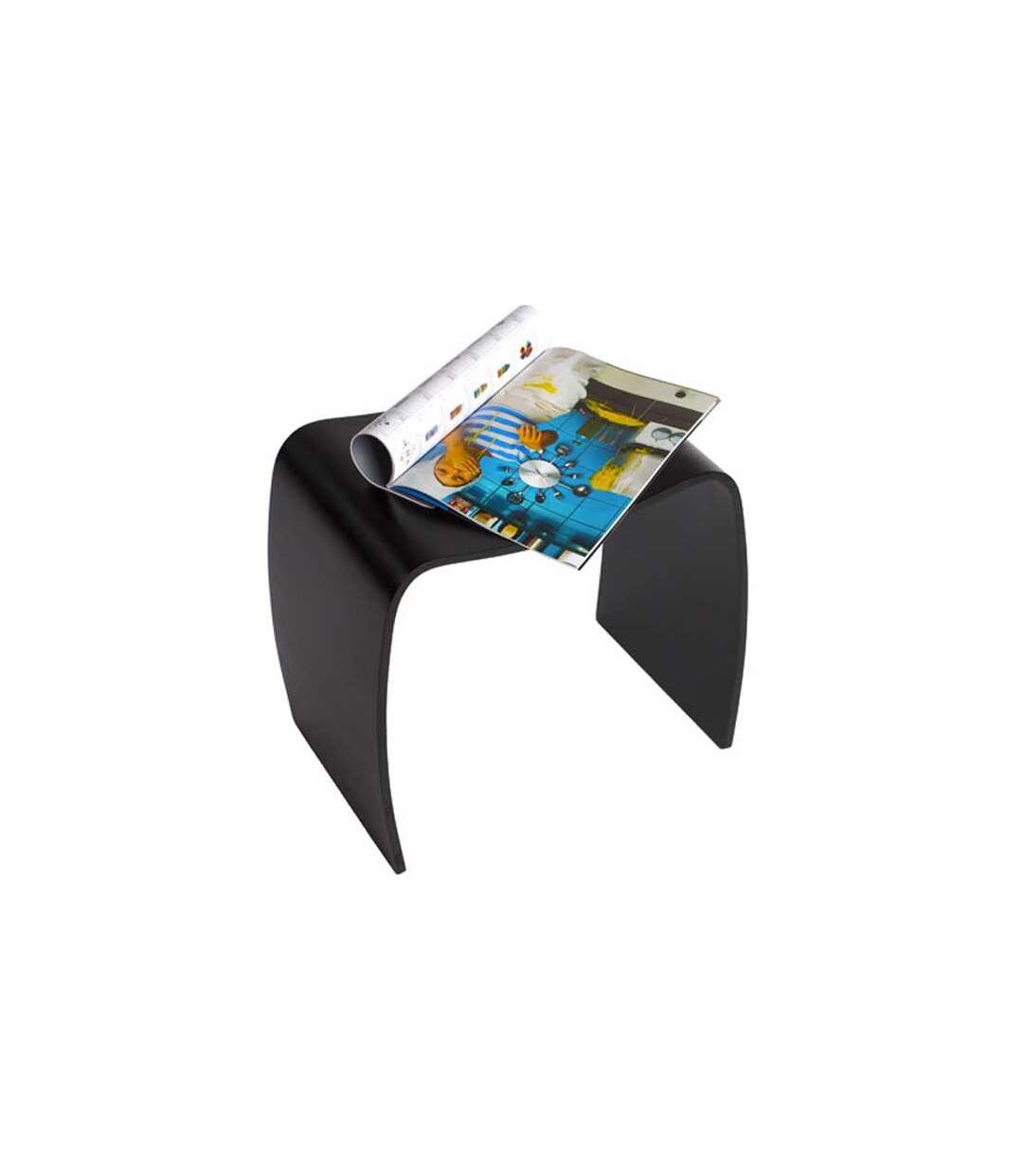 Paris Prix - Tabouret Design oméga 47cm Noir