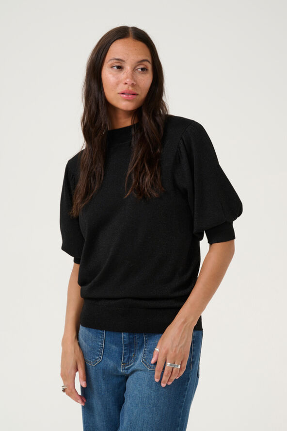 Kaffe KAregina Turtleneck Pullover Black