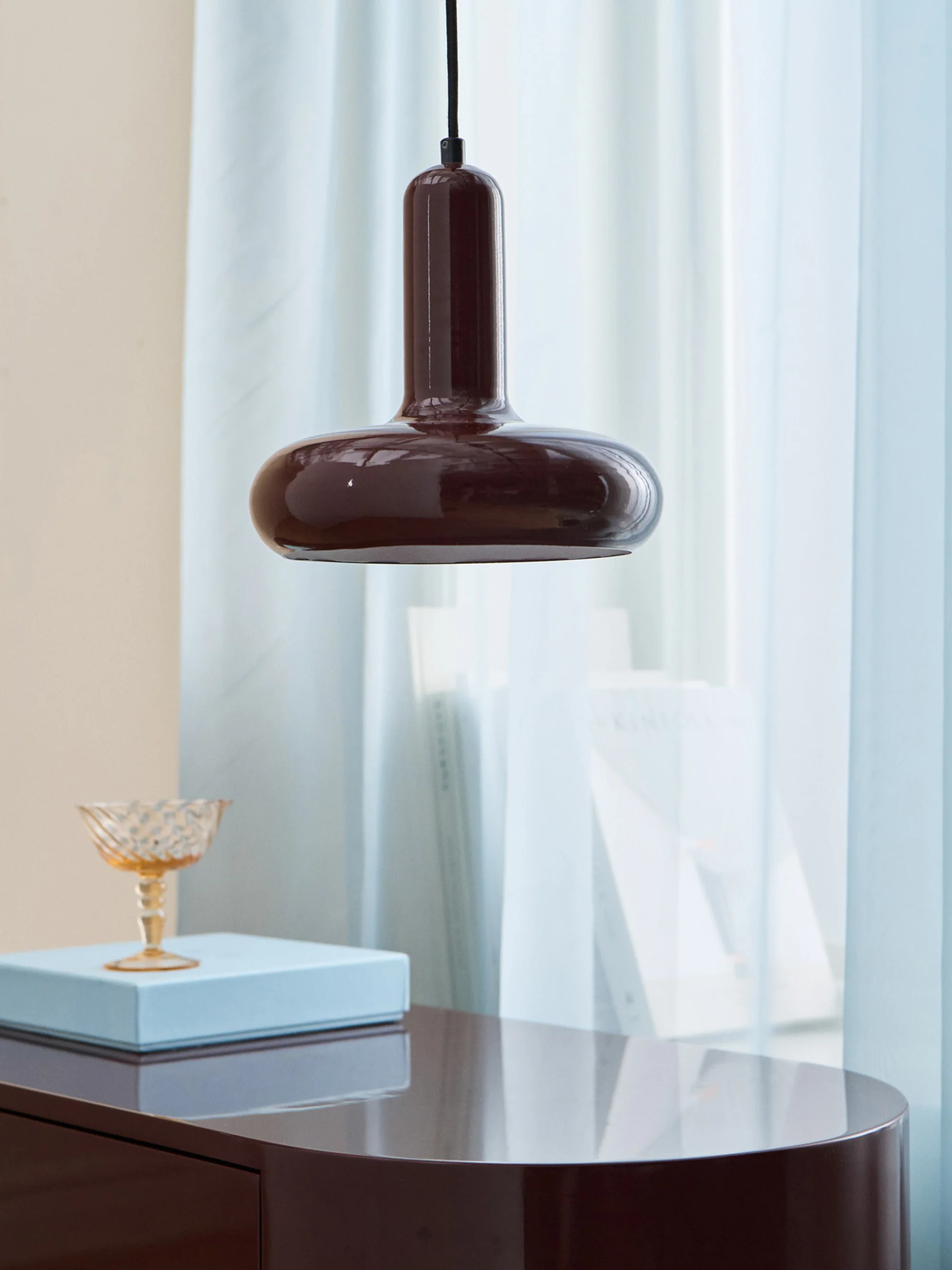Kleine hanglamp Ebba met stekker