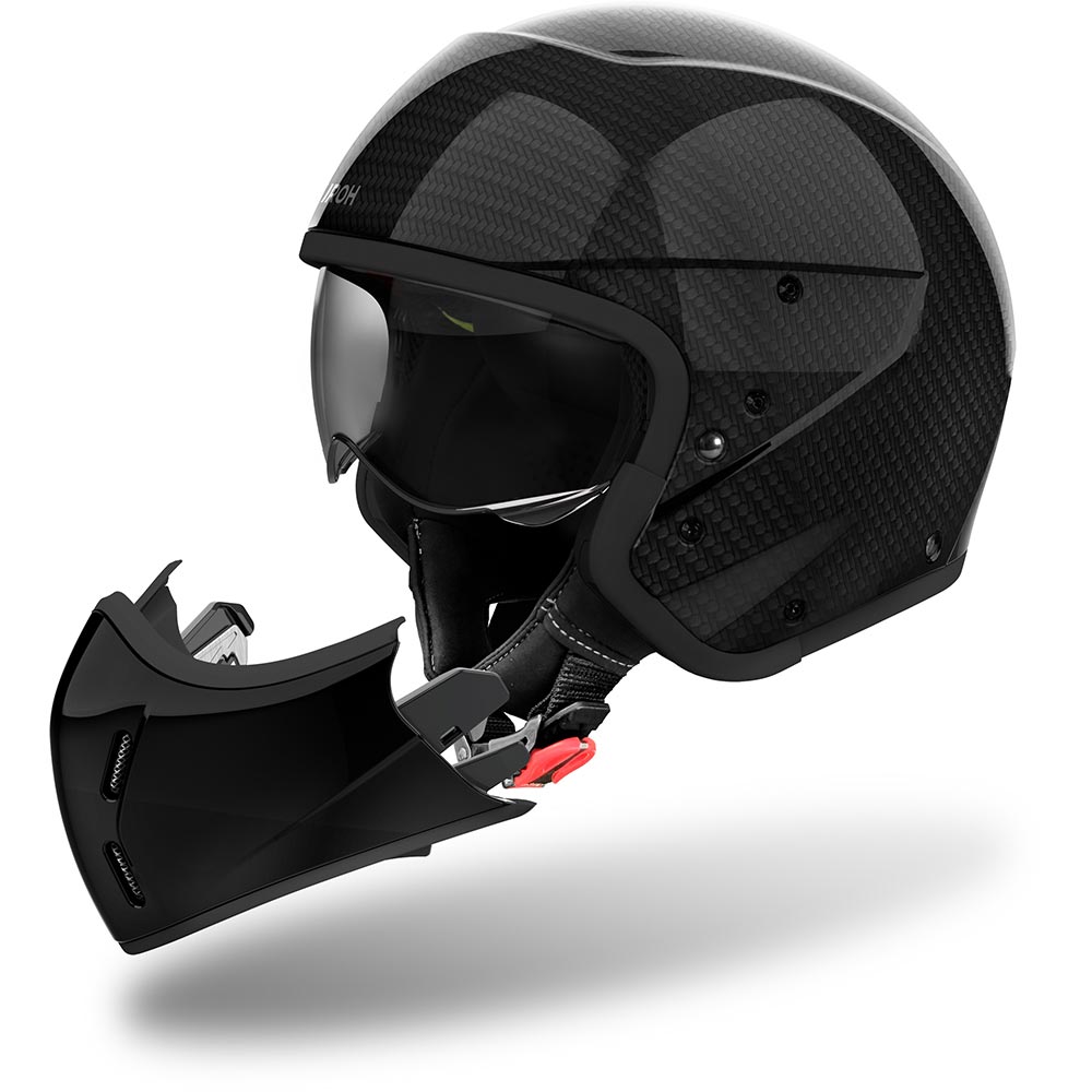 Airoh - Casque J 110 Carbon Carbone / Brillant