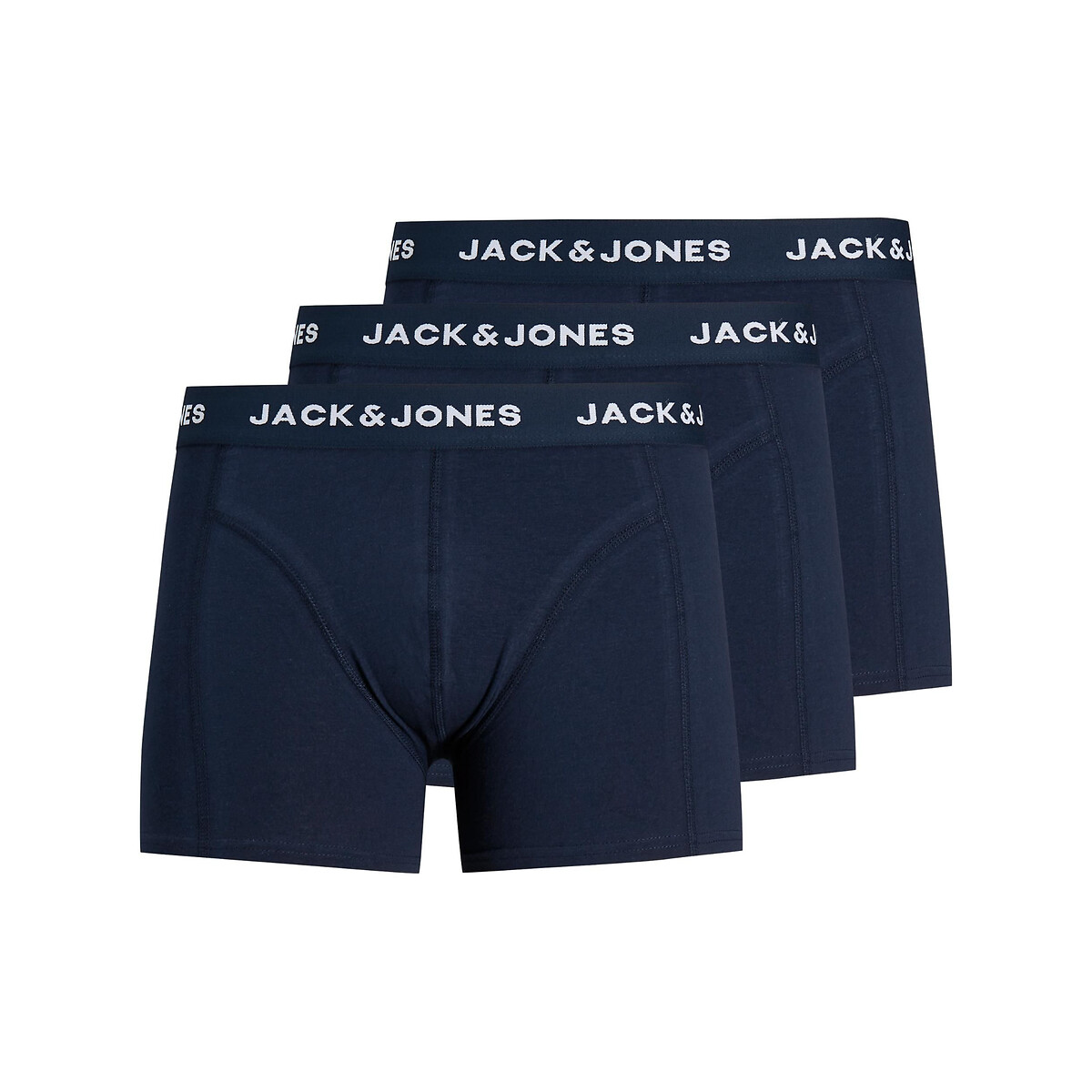 JACK & JONES<br>Conjunto de 3 cuecas boxer