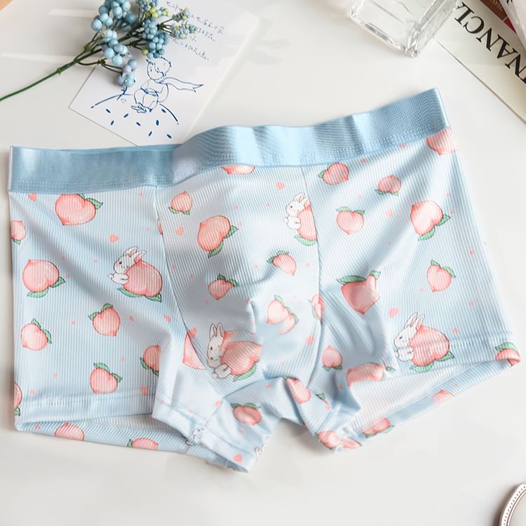 Pancherry - Cartoon Print Boxershorts / Set
