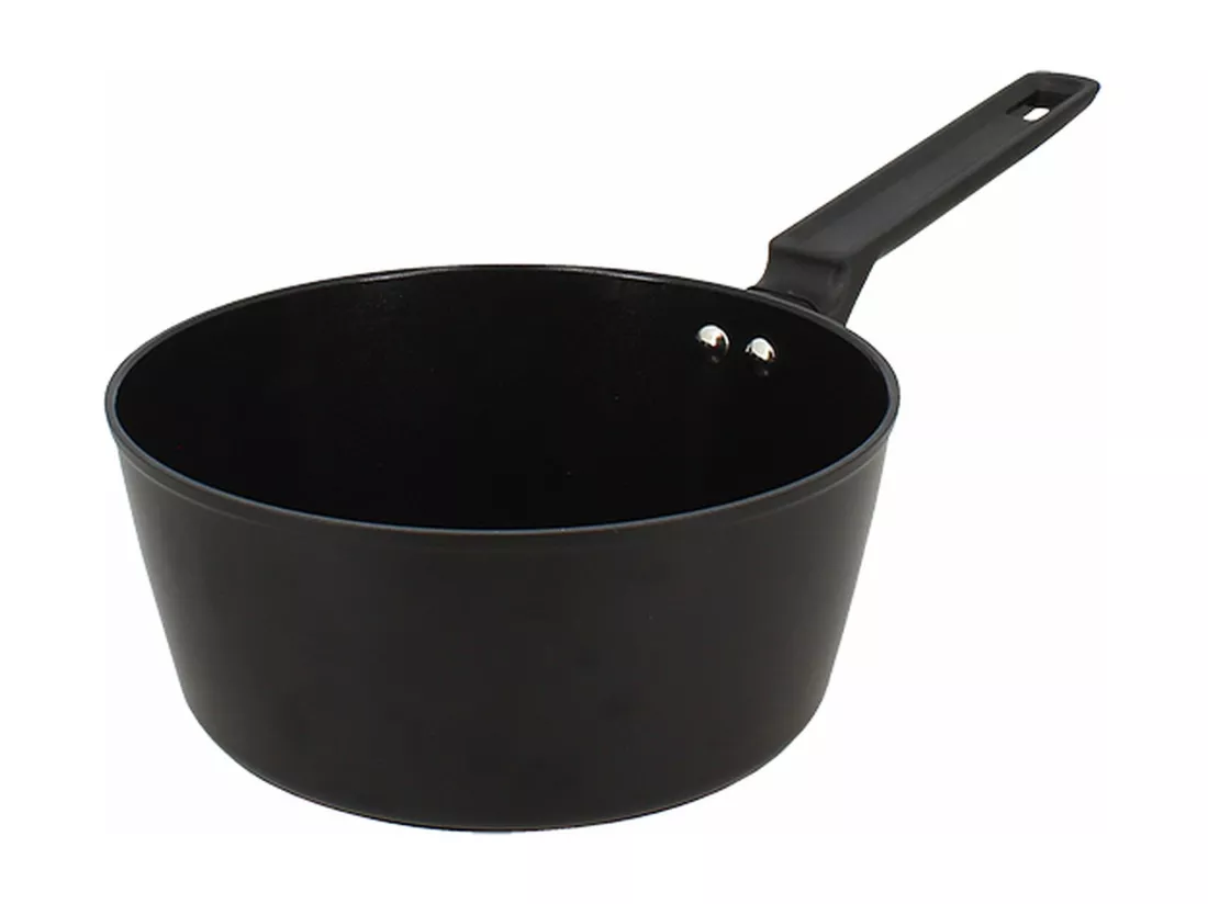 Menastyl - Casserole First 20cm En Aluminium Noir Induction