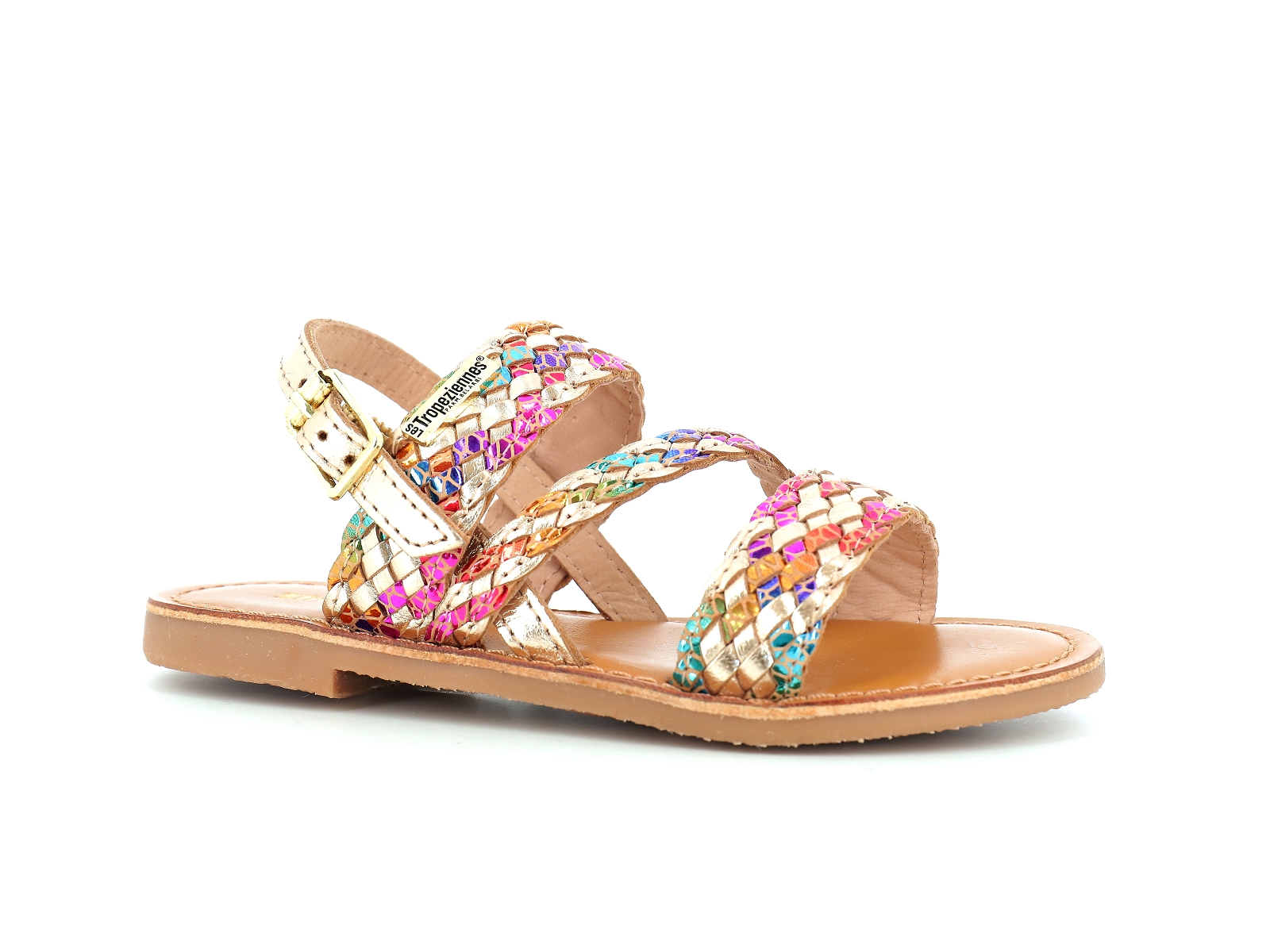 Les tropeziennes-BAMAKO Cuir Multicolore