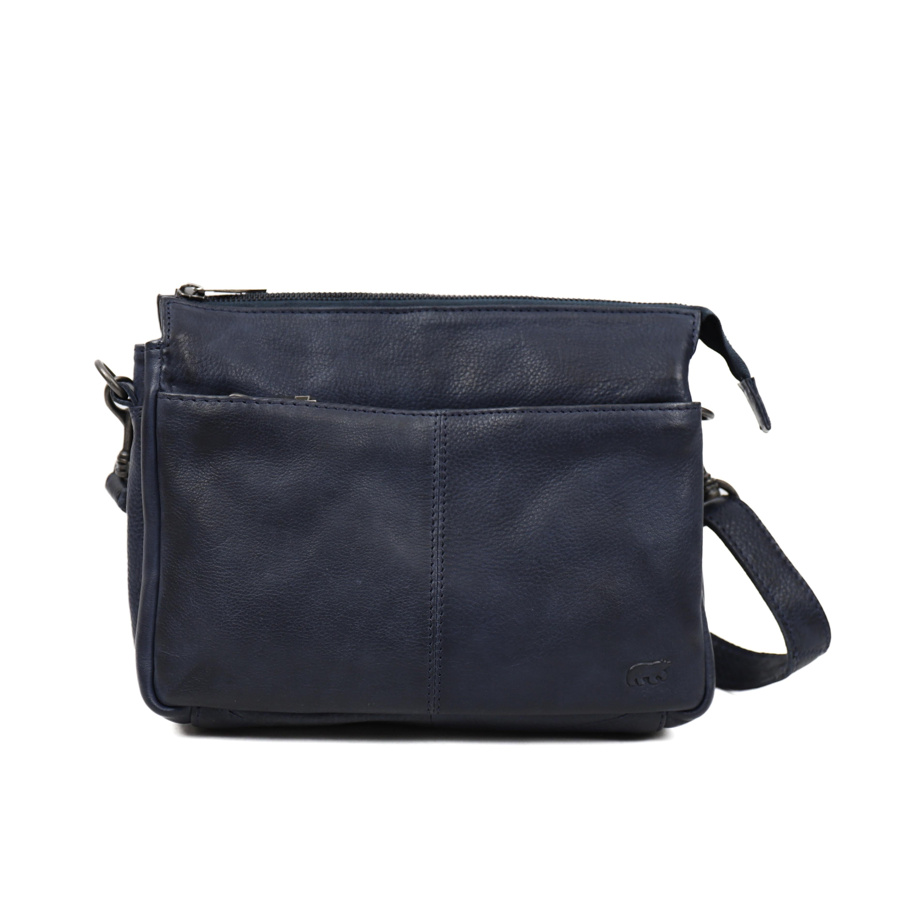 Schoudertas 'Natascha' navy Donkerblauw