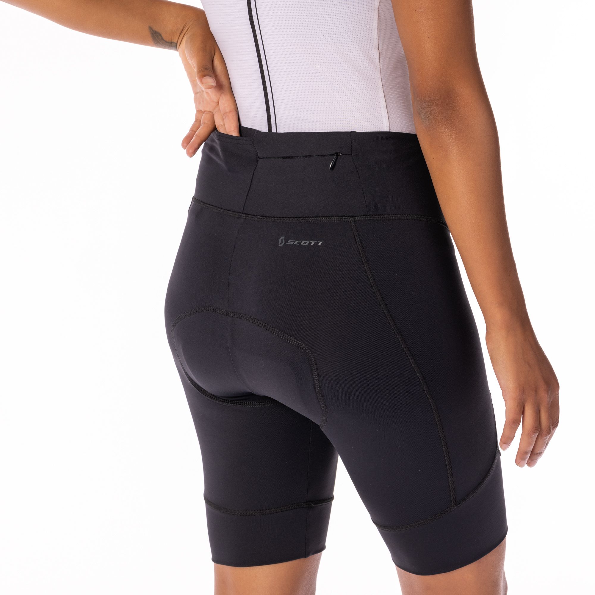 SCOTT Endurance 10+++ Shorts Sort til Kvinder