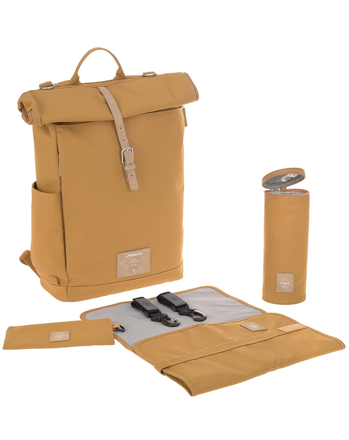 Wickelrucksack GRE ROLLTOP (30x46x14) in curry