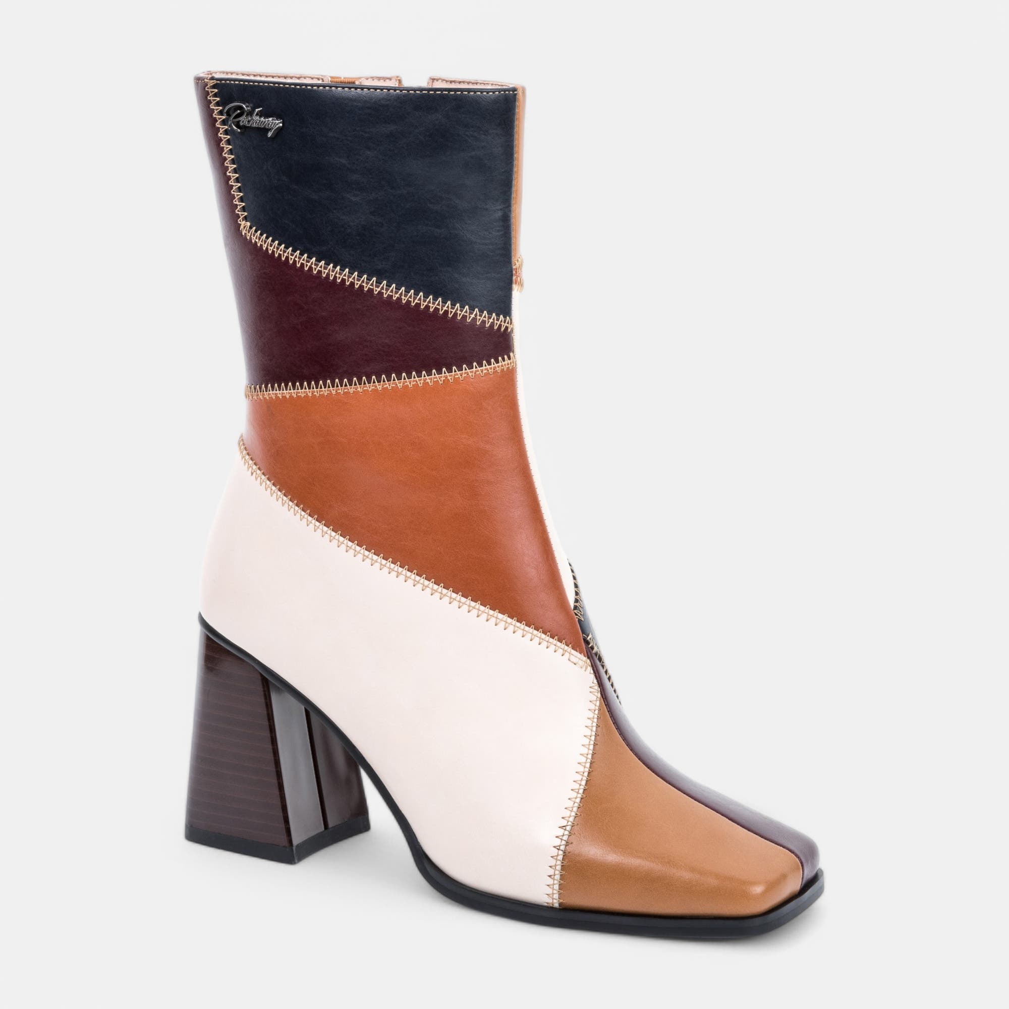 Bottines à talon Femme multicolore