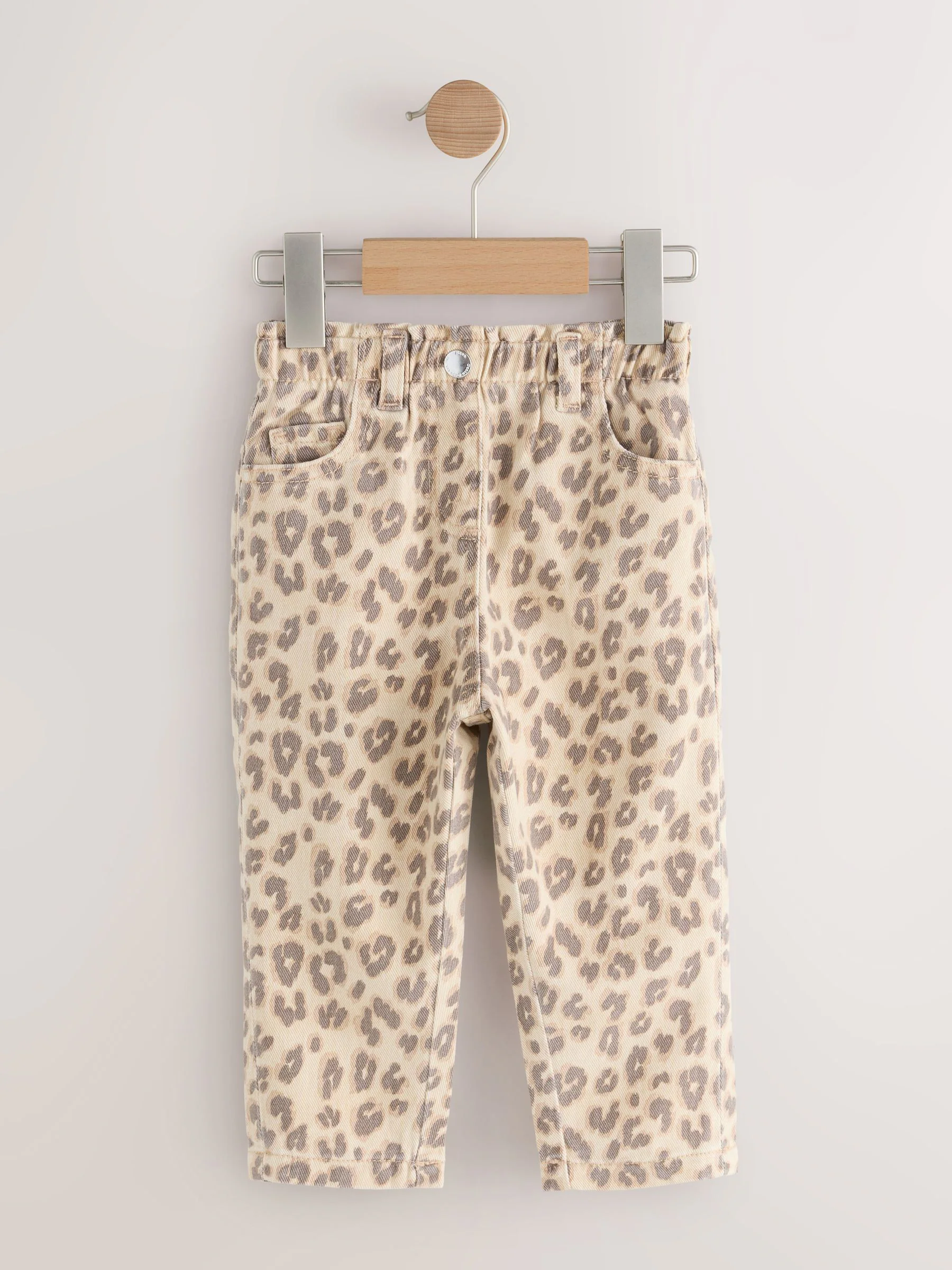 Luipaardprint - Mom jeans (3 mnd-7 jr)