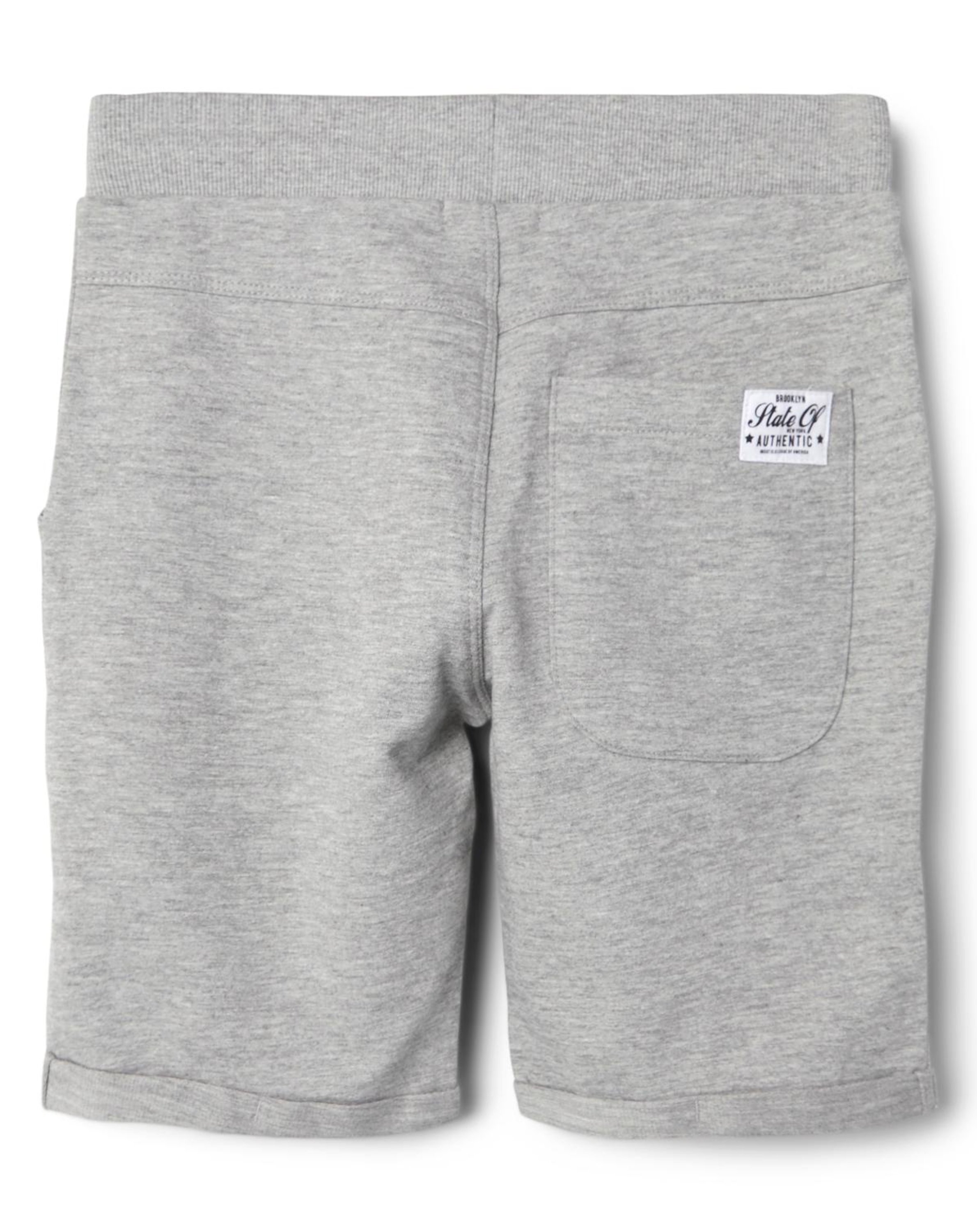 Sweat-Shorts NKMVERMO in grey melange