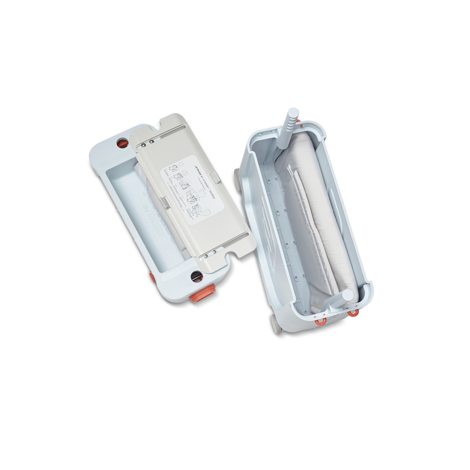JetKids by Stokke BedBox Kindertrolley blue sky