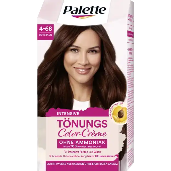Intensive Tönungs Color-Crème 4-68 Rotbraun
