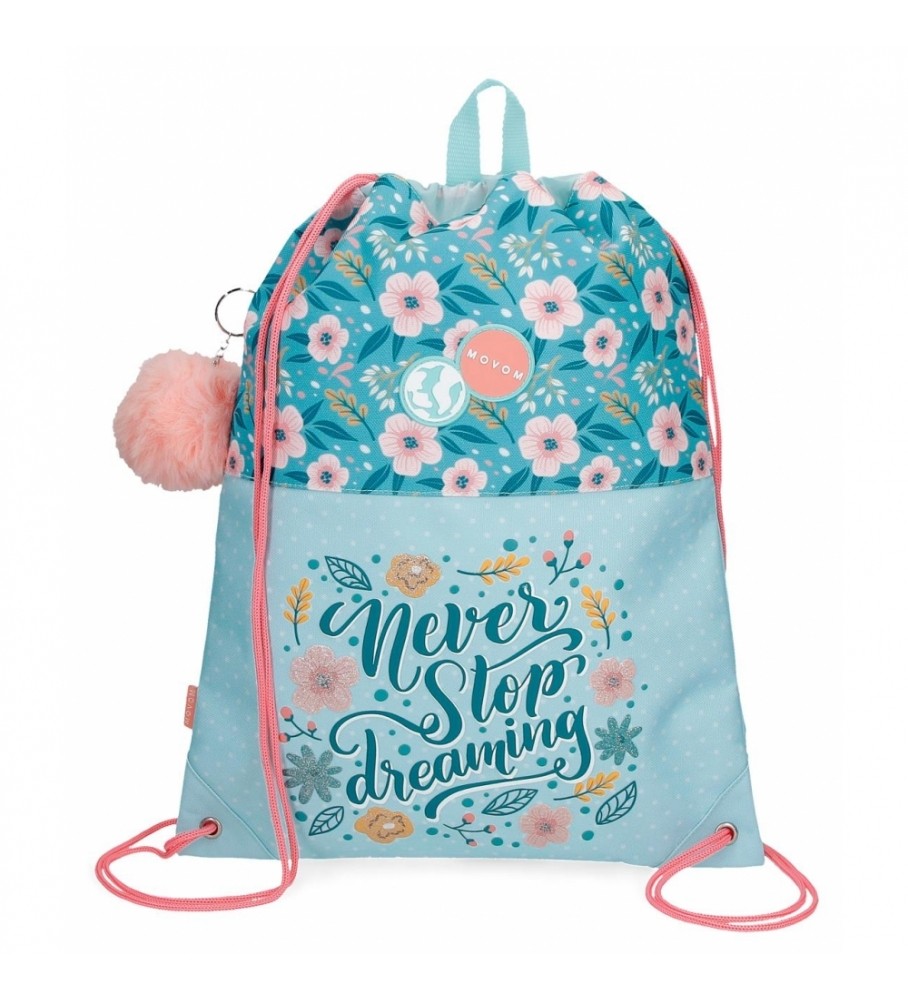 Movom Mochila Saco Never Stop Dreaming azul