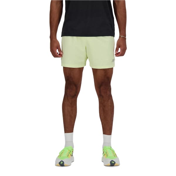 Short running NEW BALANCE RC SHORT 5 LIMELIGHT
