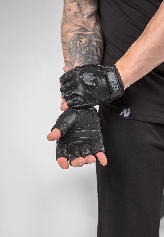 Gorilla Wear Mitchell Sporthandschoenen Unisex - Zwart - XL