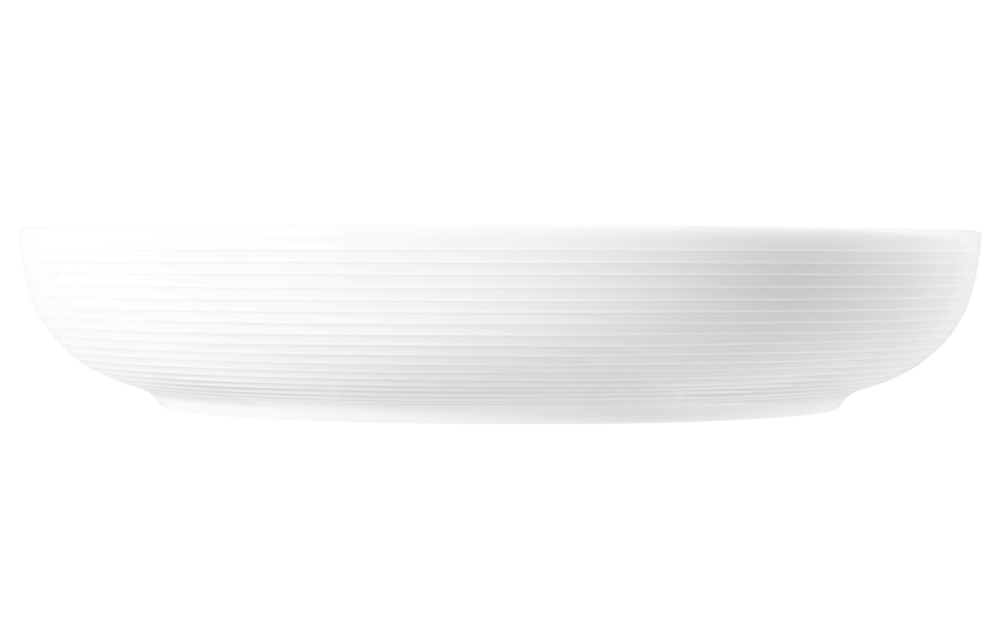 Foodbowl Beat in weiß uni, 25 cm