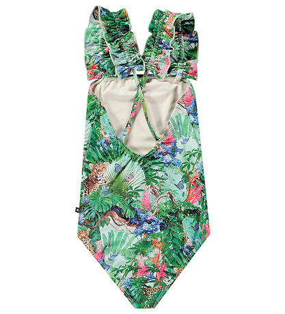 Molo Badeanzug - UV50+ - Nitika - Green Tropical