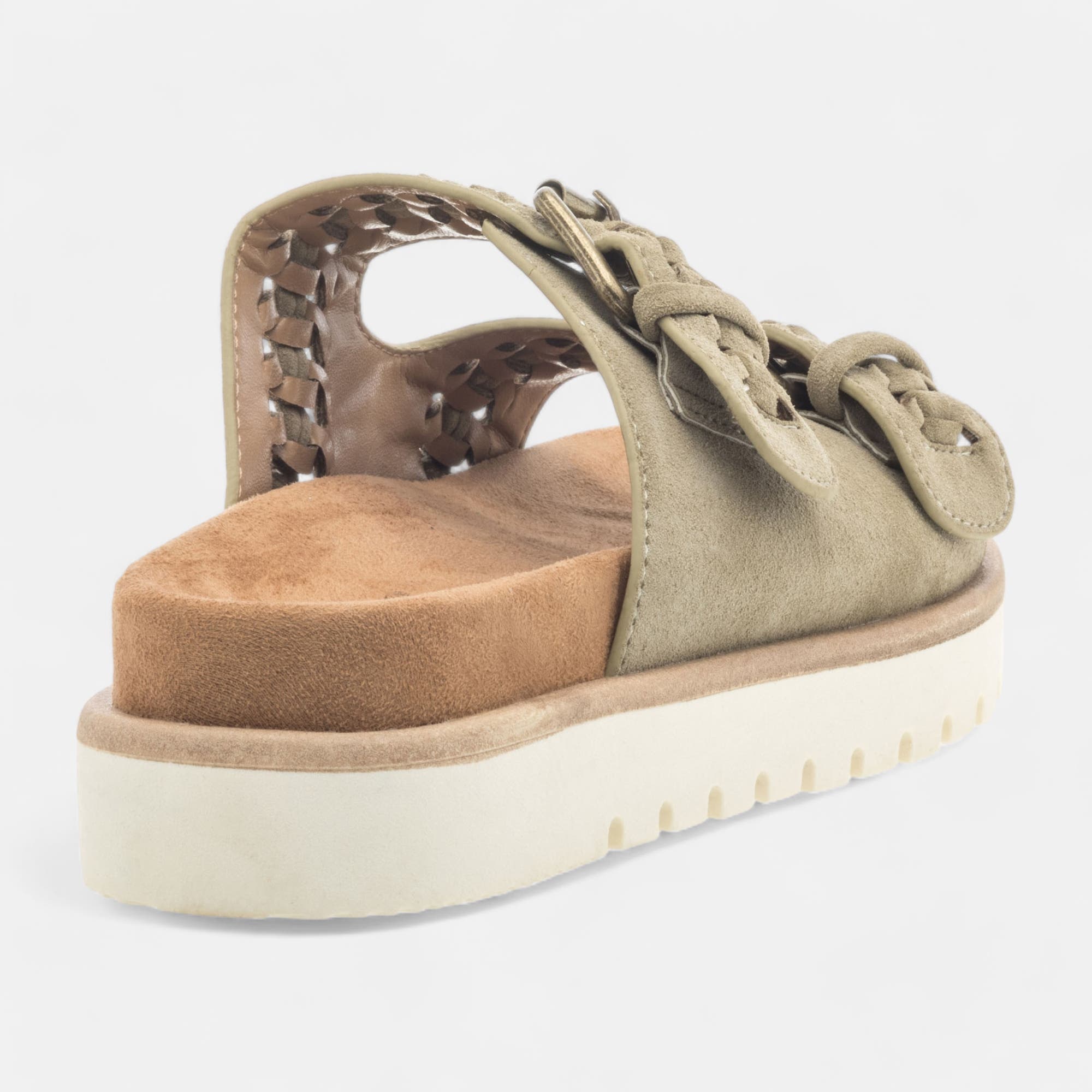Mules Femme kaki