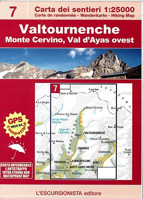 ESCURSIONISTA - 7 VALTOURNENCHE 1 25 000
