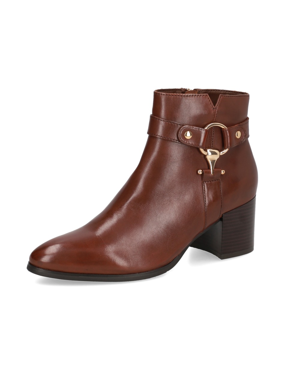 Glattleder Stiefelette