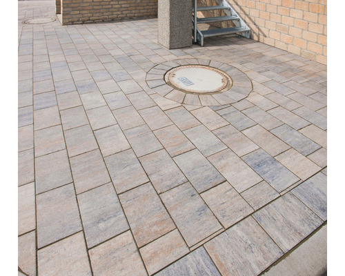 Rechthoekige straatsteen iWay Modern schelpkalksteen 30 x 20 x 6 cm