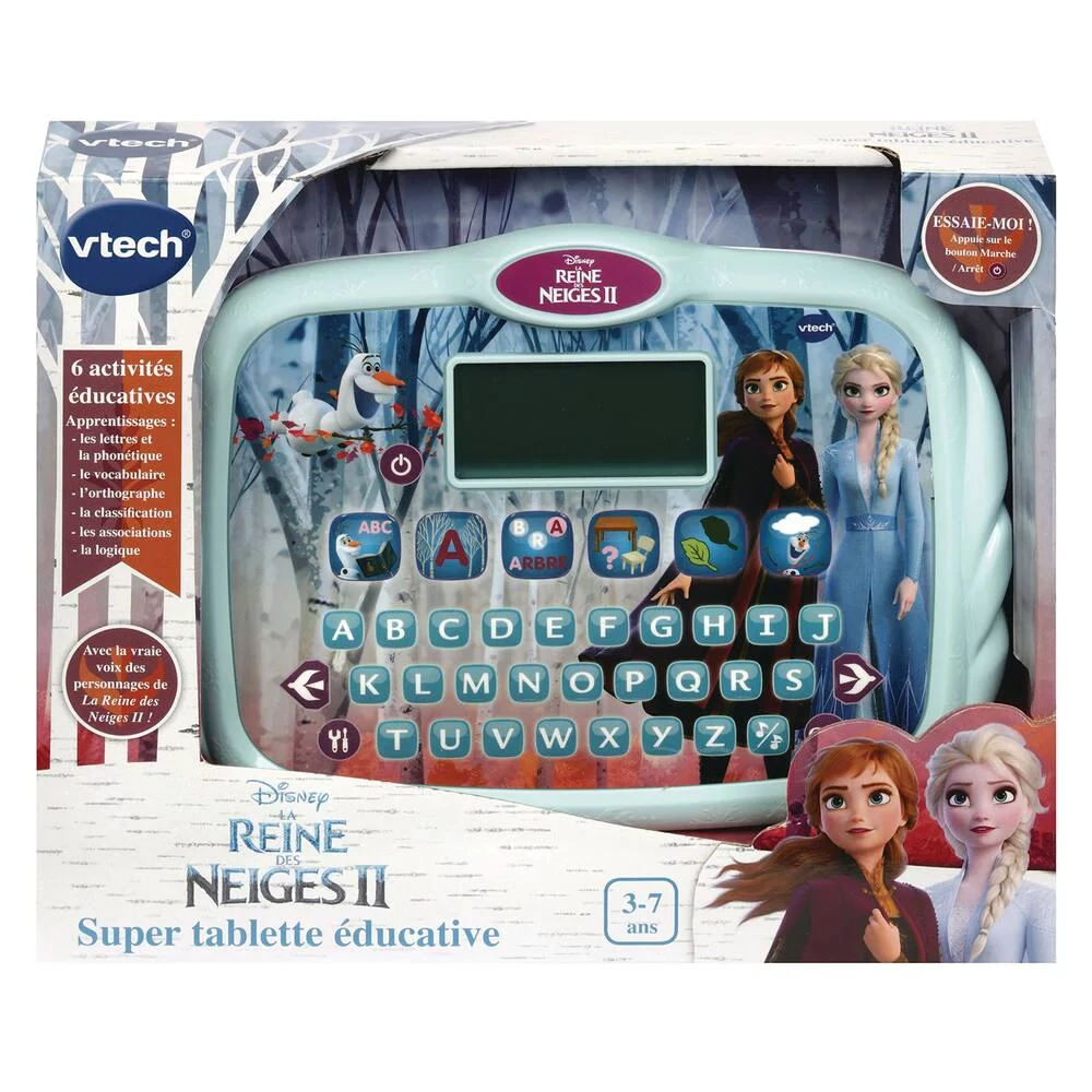SUPER TABLETTE ÉDUCATIVE - LA REINE DES NEIGES 2
