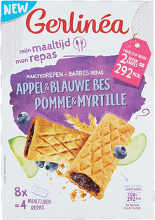 Gerlinéa Maaltijdreep Appel Blauwe Bes 8ST