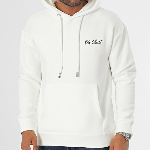Sweat Capuche Blanc