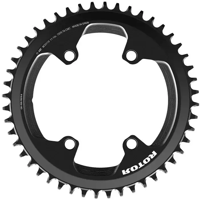 Rotor Kettingblad Rond 1x Universal Tooth 110X4 Zwart