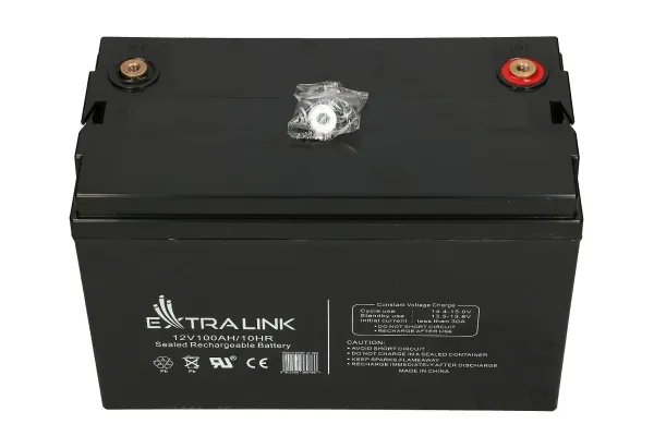 Extralink - UPS-batteri - Blysyre - 100 Ah - sort