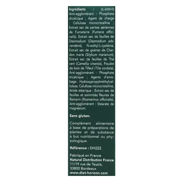 Diet Horizon Hepato+ 60 comprimidos